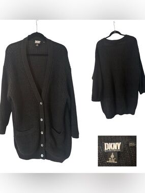 DKNY Vintage Oversized Wool Sweater